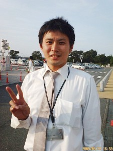 Young man who works with an insurance company who took me from Kohoku to Ebina Service area on the Tomei Expressway.