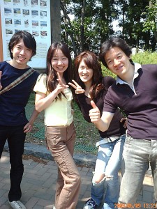 Takaaki, Atsumi, Minori and Ryota