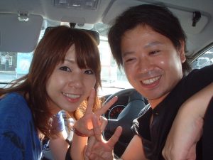 Megumi and Kohei. They went out of their way to take me to Hiroshima from Okayama