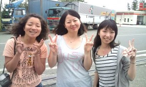 Sachi, Masako and Nozomi