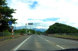 Another view of Route 7 close to Yamagata