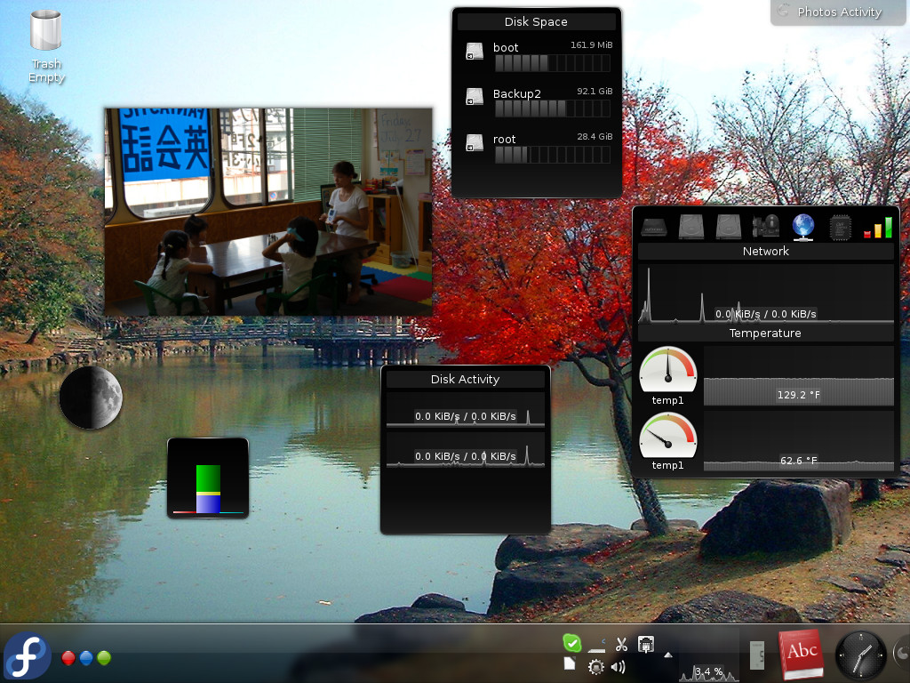 My KDE Desktop as it looks like on December 21, 2012.