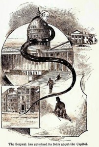 The Serpent around the Capitol of Washington