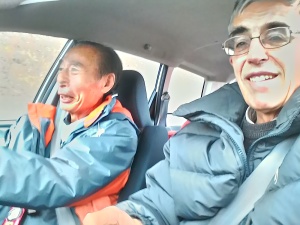 70 year old man who  took me to Akita City.He says he has been married for 50 years.