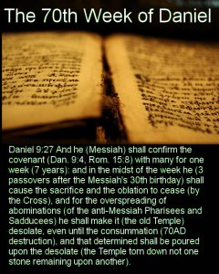 A “New Slant” On Confirming A Covenant With Many For Seven Years A “New Slant” On Confirming A Covenant With Many For Seven Years