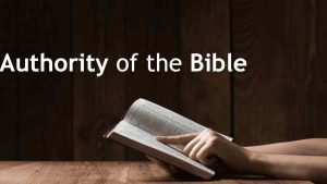 Authority of the Bible