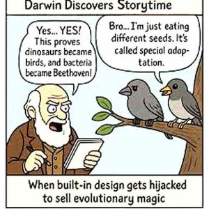 Darwin's evolution debunked.