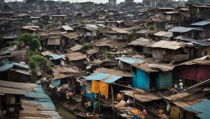 Poverty in the Philippines, a predominately Roman Catholic nation.