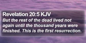 The Apocalypse: Its Structure and Primary Predictions. The Rest Of The Dead.